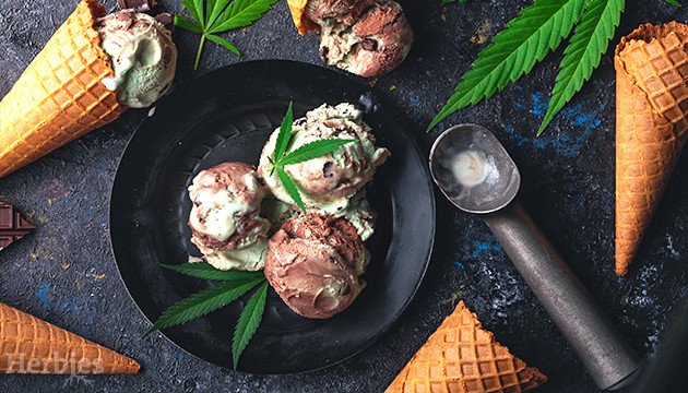 Drumroll, please. Cannabis ice cream!